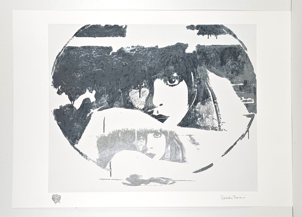 Giosetta Fioroni (1932) - Doppio Liberty Grey #2.1