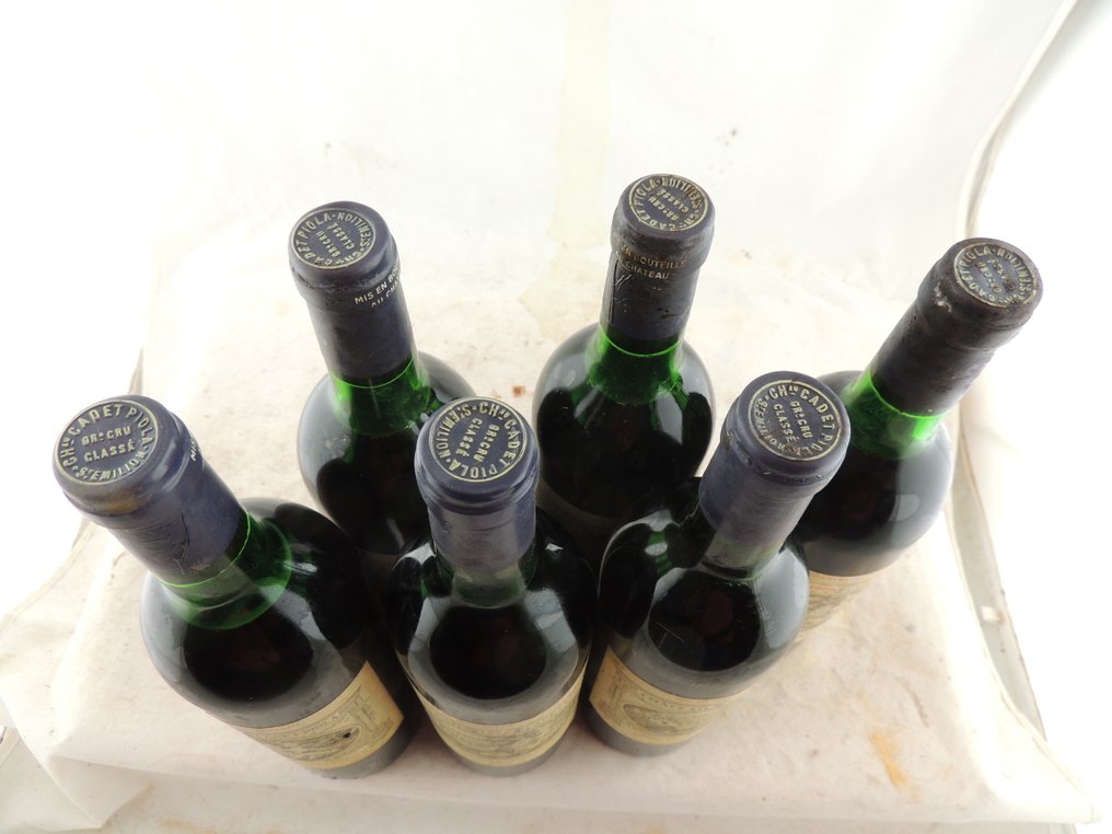 1976 Château D’Issan - Margaux 3ème Grand Cru Classé - 6 Flaskor (0,75L) #1.0