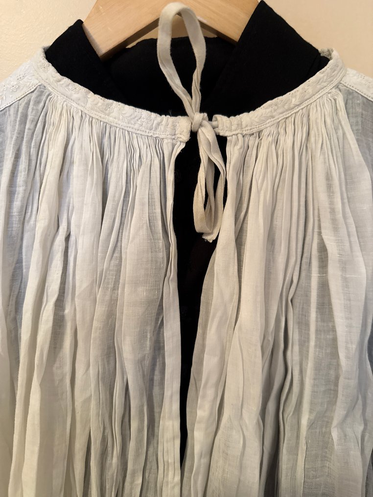 阿伦松蕾丝主教礼袍 - 古董 - 棉 - 20世纪初 #2.1