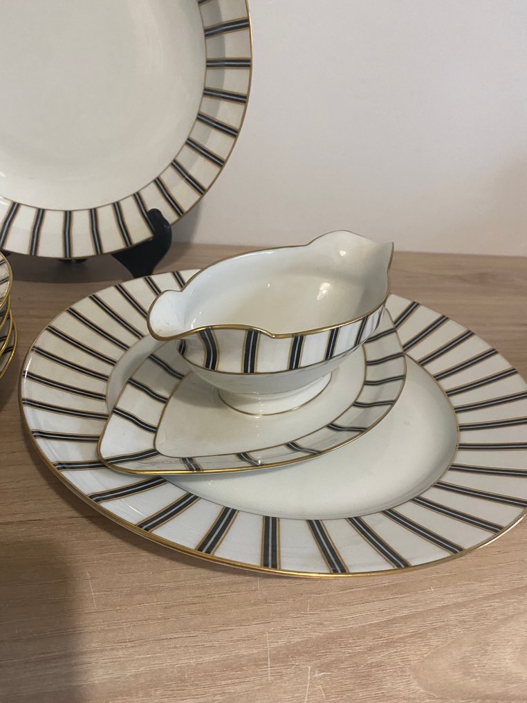 Limoges, chabrol et poirier Limoges - Chabrol Frères & Poirier - 上菜碟 (7) - 瓷器 - Limoges 餐具套装 #4.3