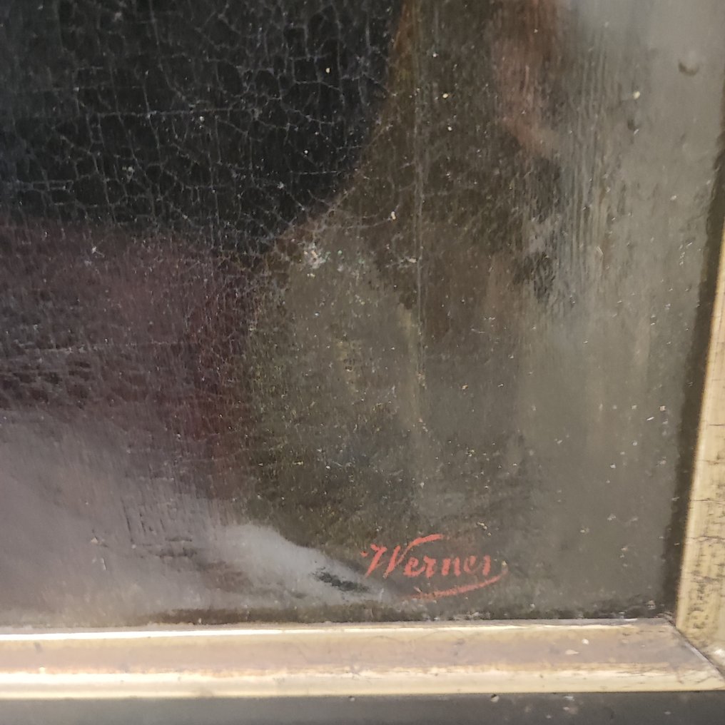 Europese school (XVIII-XIX) - Portrait of Man Reading, #3.2