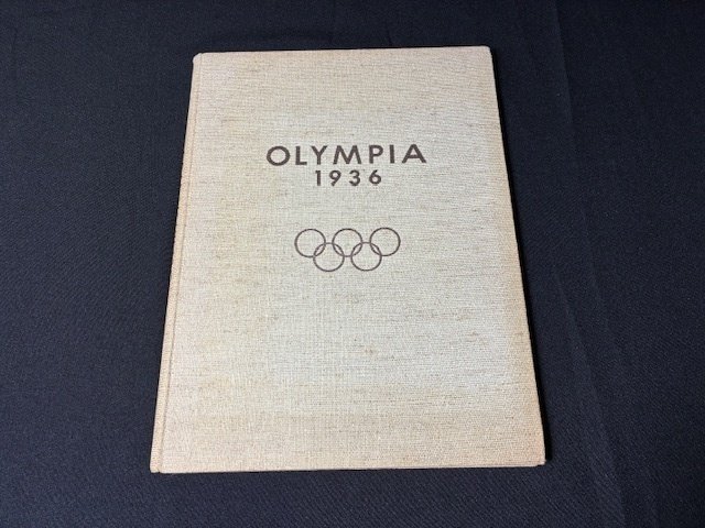 Dr. Paul Wolff, Heinrich Hoffmann, Dr. Wolf Strache and others - Olympia 1936 (SCARCE, FRESH COPY) - 1936 #2.1