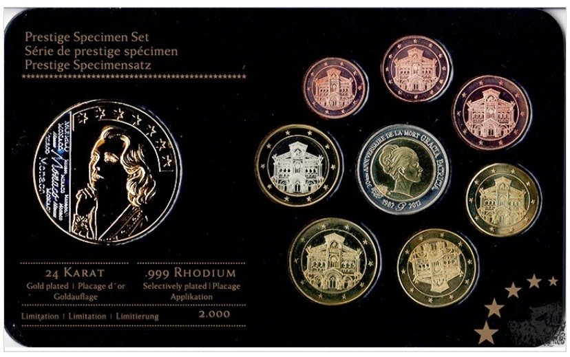 摩纳哥. Probe Set 2012 "Grace Kelly"  (没有保留价) #1.0