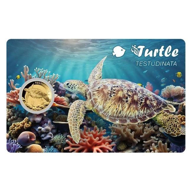 Τσαντ. 3000 francs 1/1000 oz 999 Fine Gold Turtle Coin (In Assay) (χωρίς τιμή ασφαλείας) #1.0