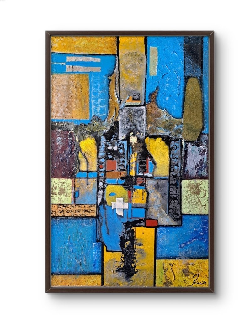 Riera - Reflexió en Blau/Reflexión en azul #1.0