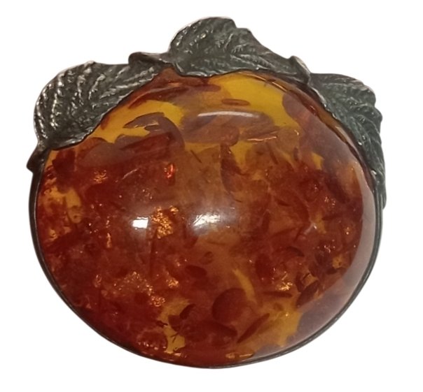 Fără preț de rezervă - Broșă Argint #4.3