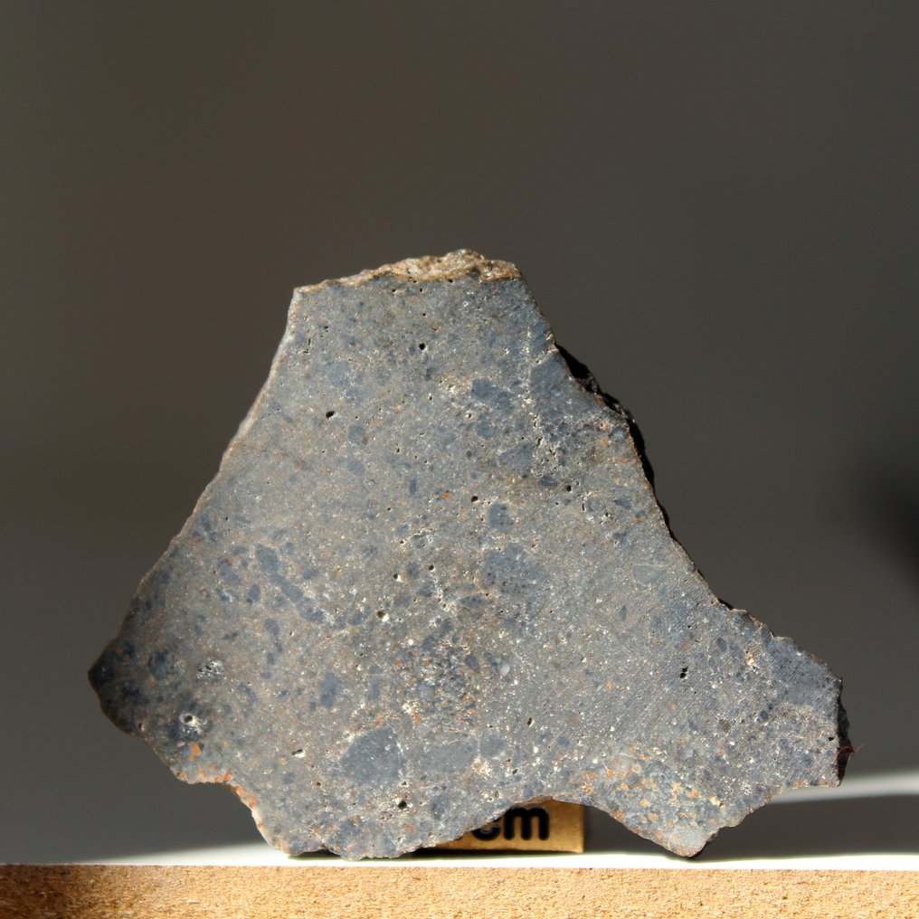 一片漂亮的月光 NWA 17700 月球陨石（斜长岩熔融角砾岩） - 5.46 g - (1) #1.0