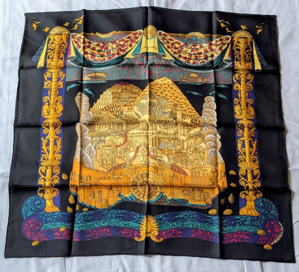 Hermès - L'atlantide - Φουλάρι #1.0