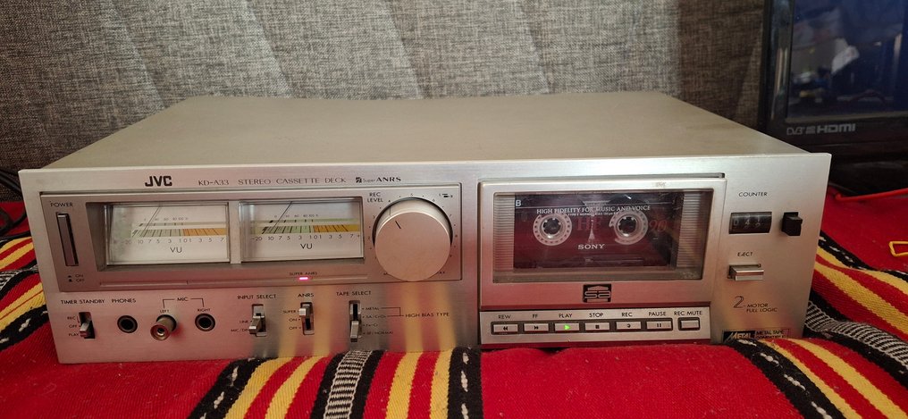 JVC - KD-A33 Cassetterecorder-speler #1.0