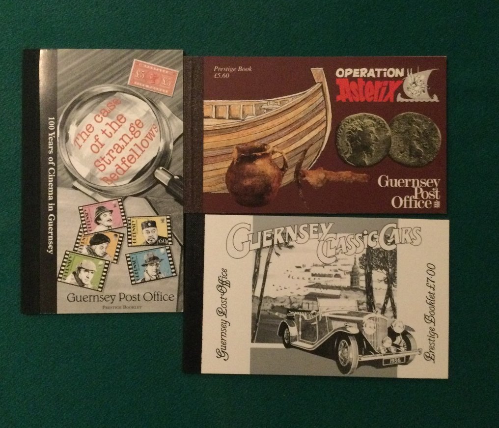 Μεγάλη Βρετανία  - 40 ολόκληρα βιβλιάρια από G. Bretagna και τα νησιά του καναλιού Jersey, Guernsey, Man. #1.0