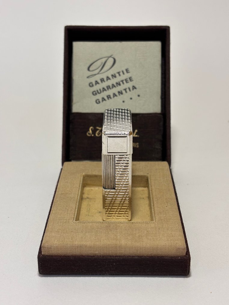 S.T. Dupont - Taschenfeuerzeug - Versilbert #2.1