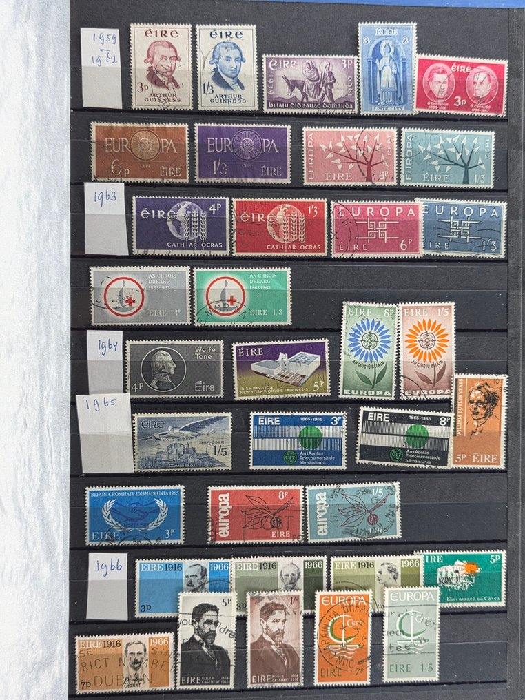 Irland 1922/2014 - Samling i 2 stockböcker. #2.1