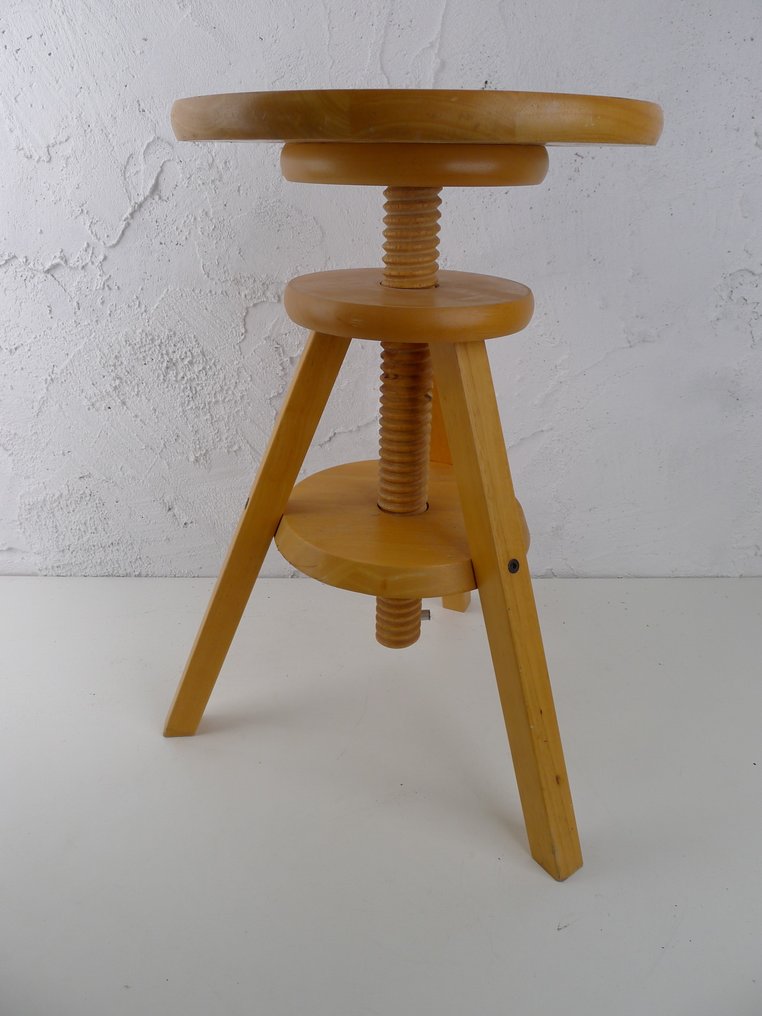 Taburet - Træ - Stol træ skrue #2.1