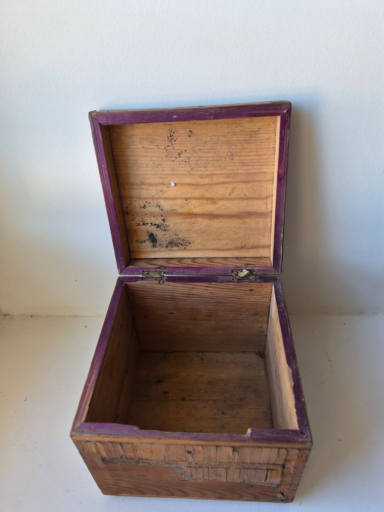 盒子 - 木, Marqueterie de paille #1.0