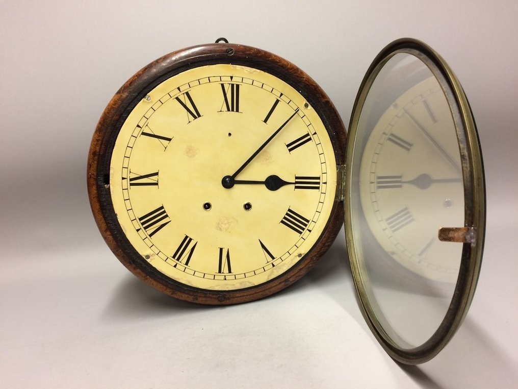 Reloj de tambor - Drum clock -   Madera - 1900-1910 #4.3