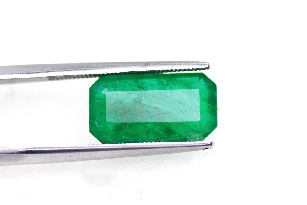 1 pcs  绿色 祖母绿  - 5.86 ct - 国际宝石研究院（IGI） #1.0