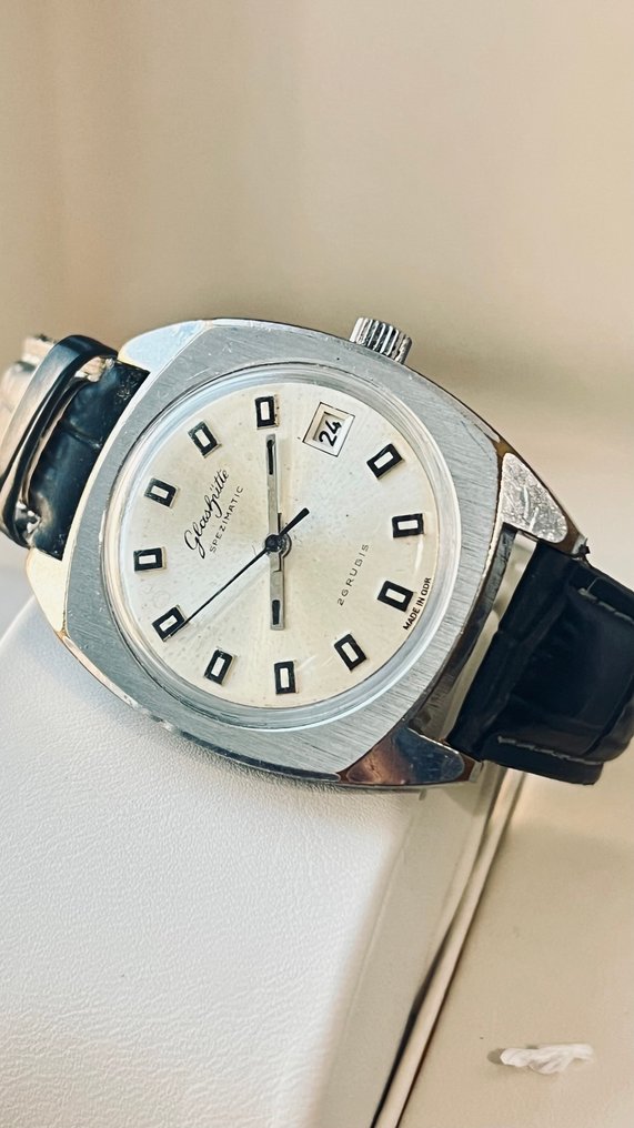 GUB Glashütte - Spezimatic - Utan reservationspris - BISON - Män - 1974 #1.0