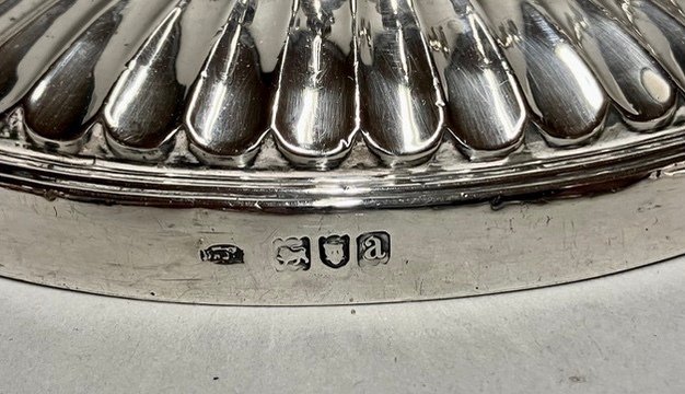 Soporte para velas (2) - Candelabros antiguos de plata - W. Johnson&Sons 1897 #4.3