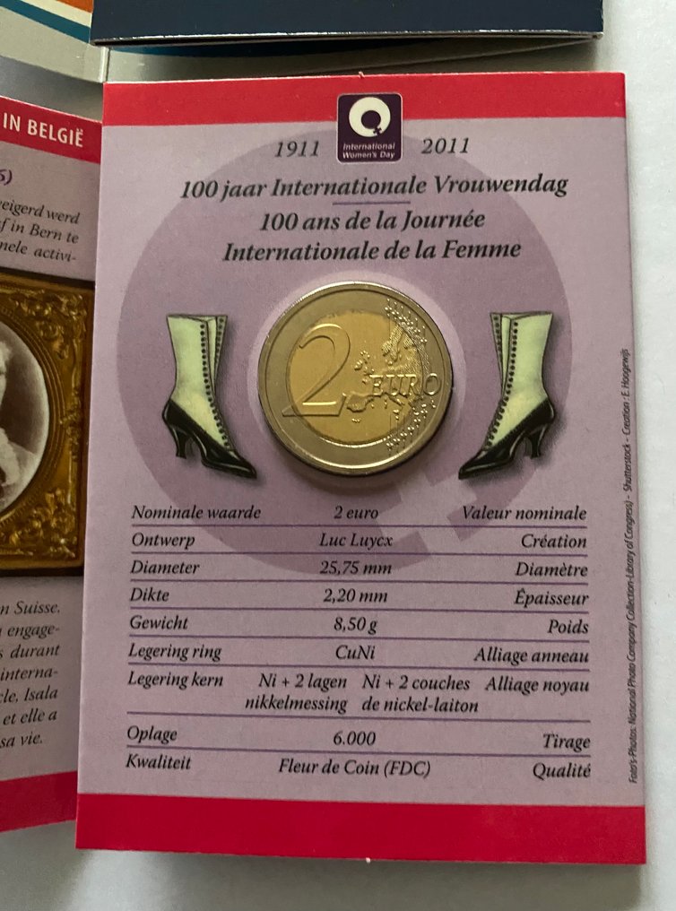 Europe. 2 Euro 2005/2016 (4 coincards)  (Sans prix de réserve) #3.2