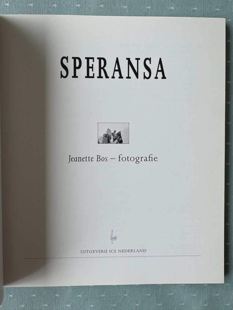 Signed, Jeanette Bos - Speransa - 1998 #2.1