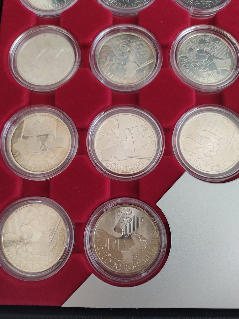 Franța. 10 Euro 2010 "Régions" (27 monnaies) #2.1