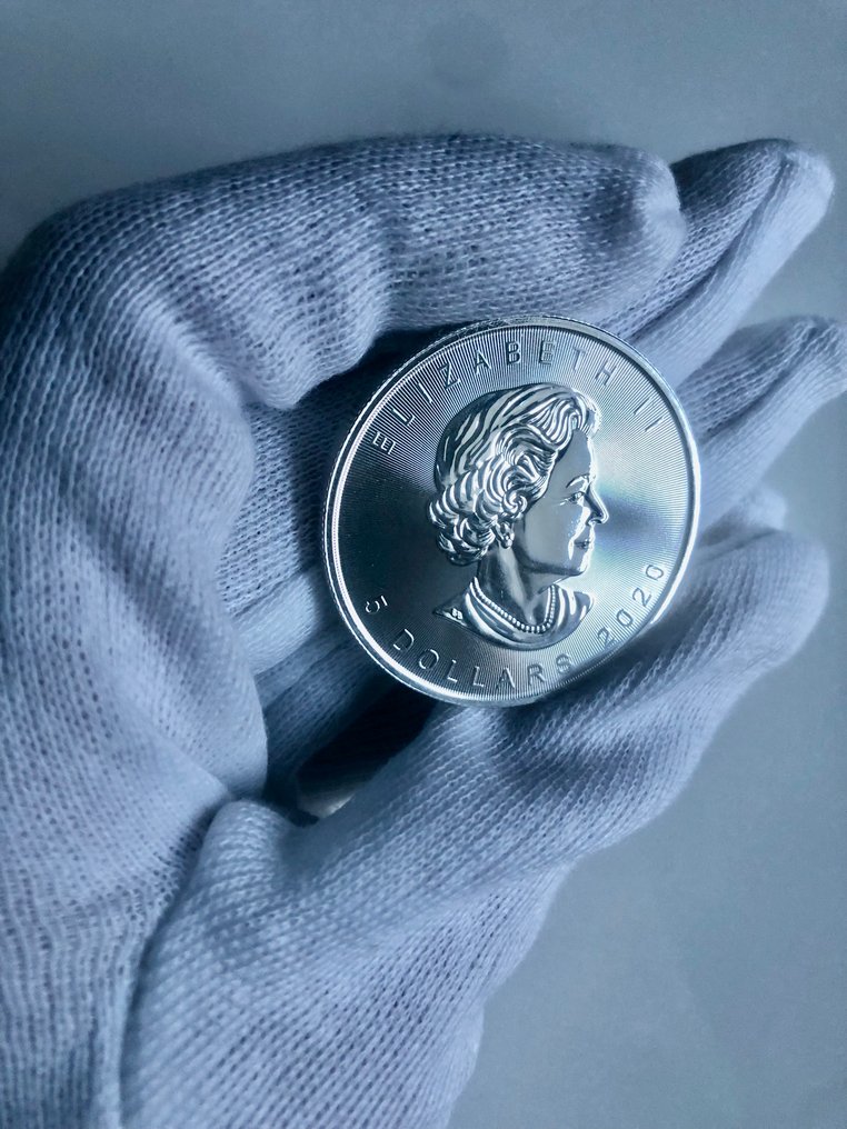 Kanada. 5 Dollars 2020, Maple Leaf 5 x 1 oz #1.0