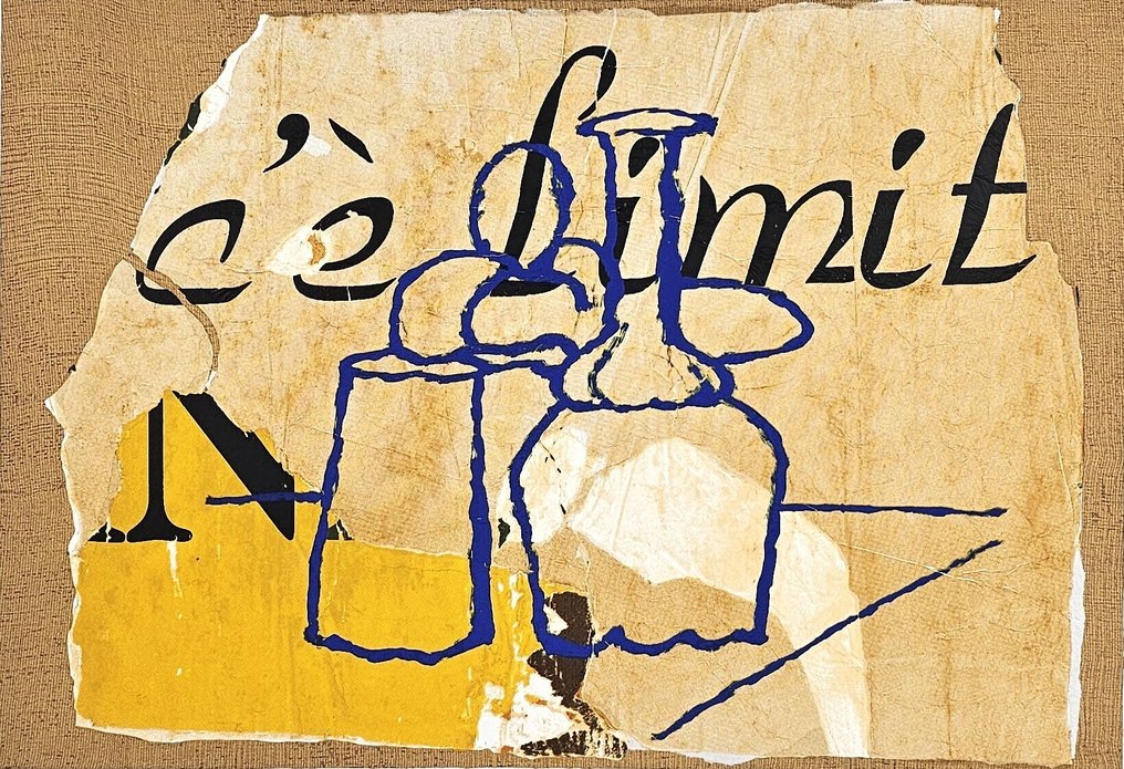 Mimmo Rotella (1918-2006) - Morandiana #4.3