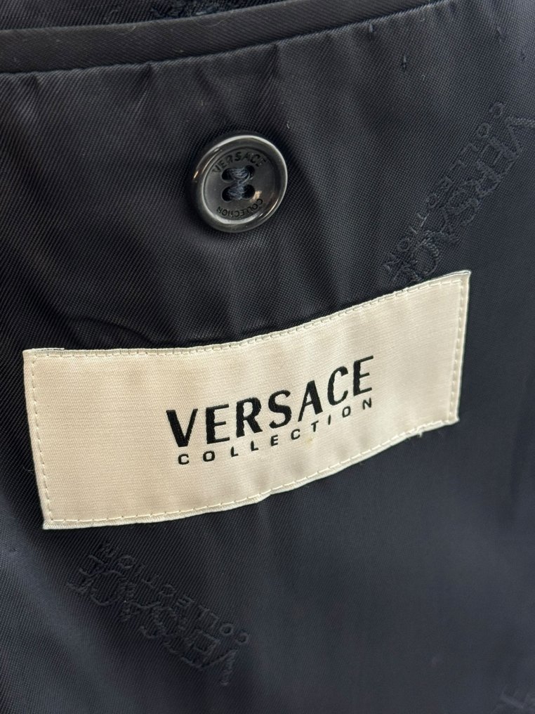 VERSACE premium monogram Exclusive classic collection - Suit 100% Wool - Tg 50 IT - Slim Fit - Herrenanzug #4.3