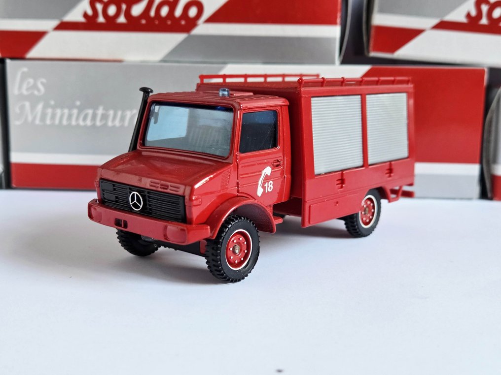 Solido verschillende schaal - Φορτηγό μοντελισμού  (8) - Franse Brandweer - Γαλλικά οχήματα πυροσβεστικής. #1.0