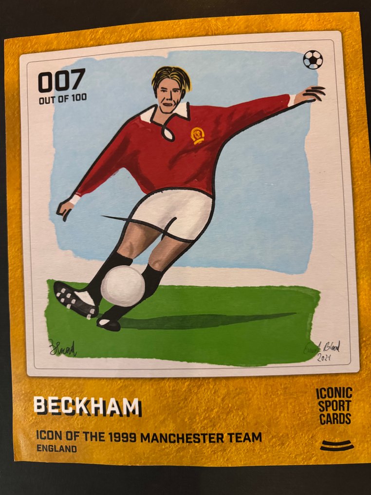 Ernst Blaad - Beckham- Ernst Blaad - Direct from the artist - 2020er #1.0