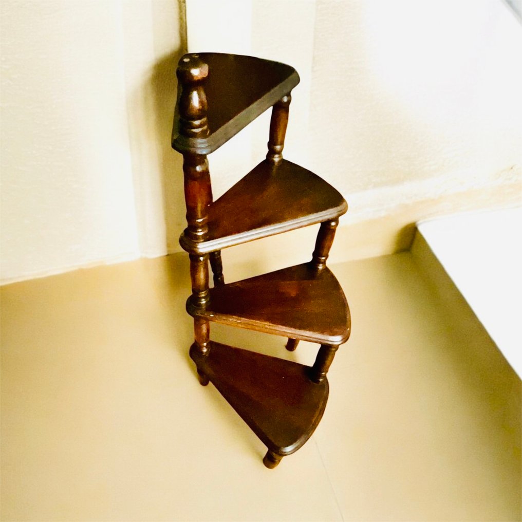 Meuble d'appui - Wood, Mahogany - Ladder shelf #1.0