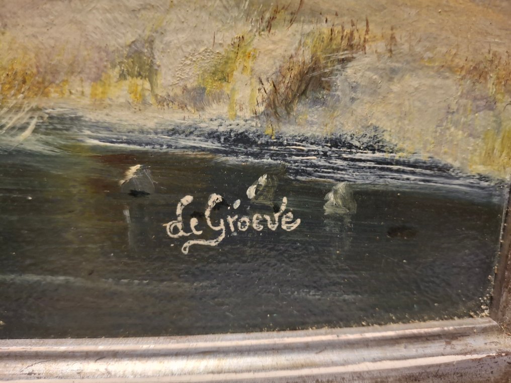 De Groeve (XX) - Schaatsers aan de toren #3.2