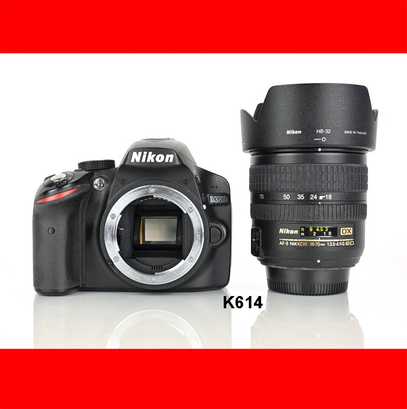 Nikon D3200 + AF-S 18-70mm 数码反光相机 (DSLR) #1.0