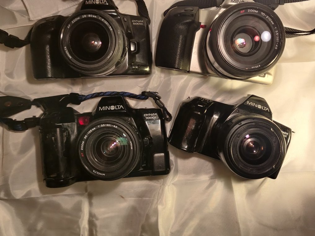 Minolta Dynax – 4 bodies + 4 AF zoom lenses | 单镜头反光相机 (SLR) #1.0