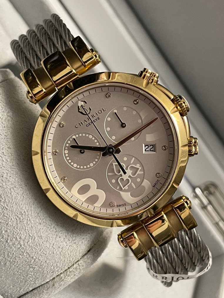 Charriol - Celtica Diamond Heart - Ingen mindstepris - Unisex - 2010-2020  #1.0