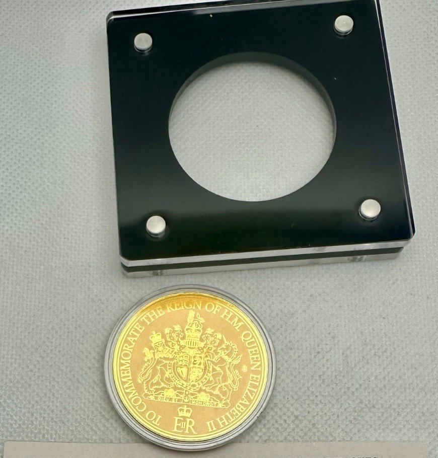 Γερμανία. Gold Medal Coronation 1953 , oro 1/200 Oz (.999) (χωρίς τιμή ασφαλείας) #2.1