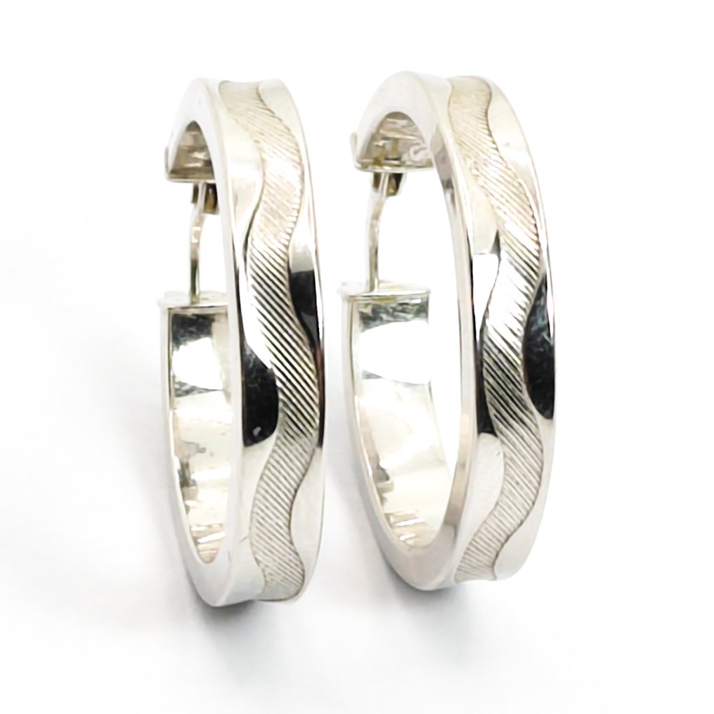 Orecchini - 18 carati Oro bianco #1.0