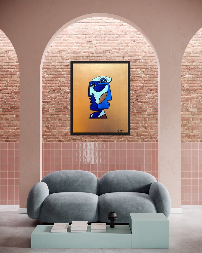 KAUGER (1972) - Double Face Toile Large 1/1 #1.0