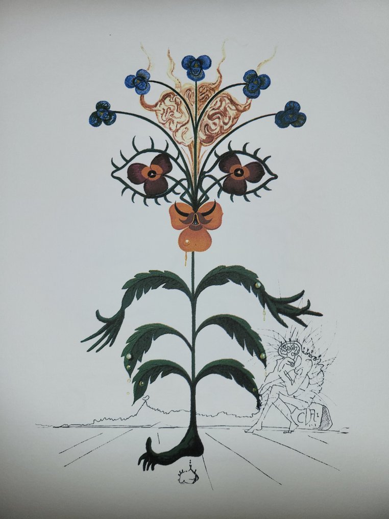 Salvador Dali (1904-1989) - Pensée #1.0