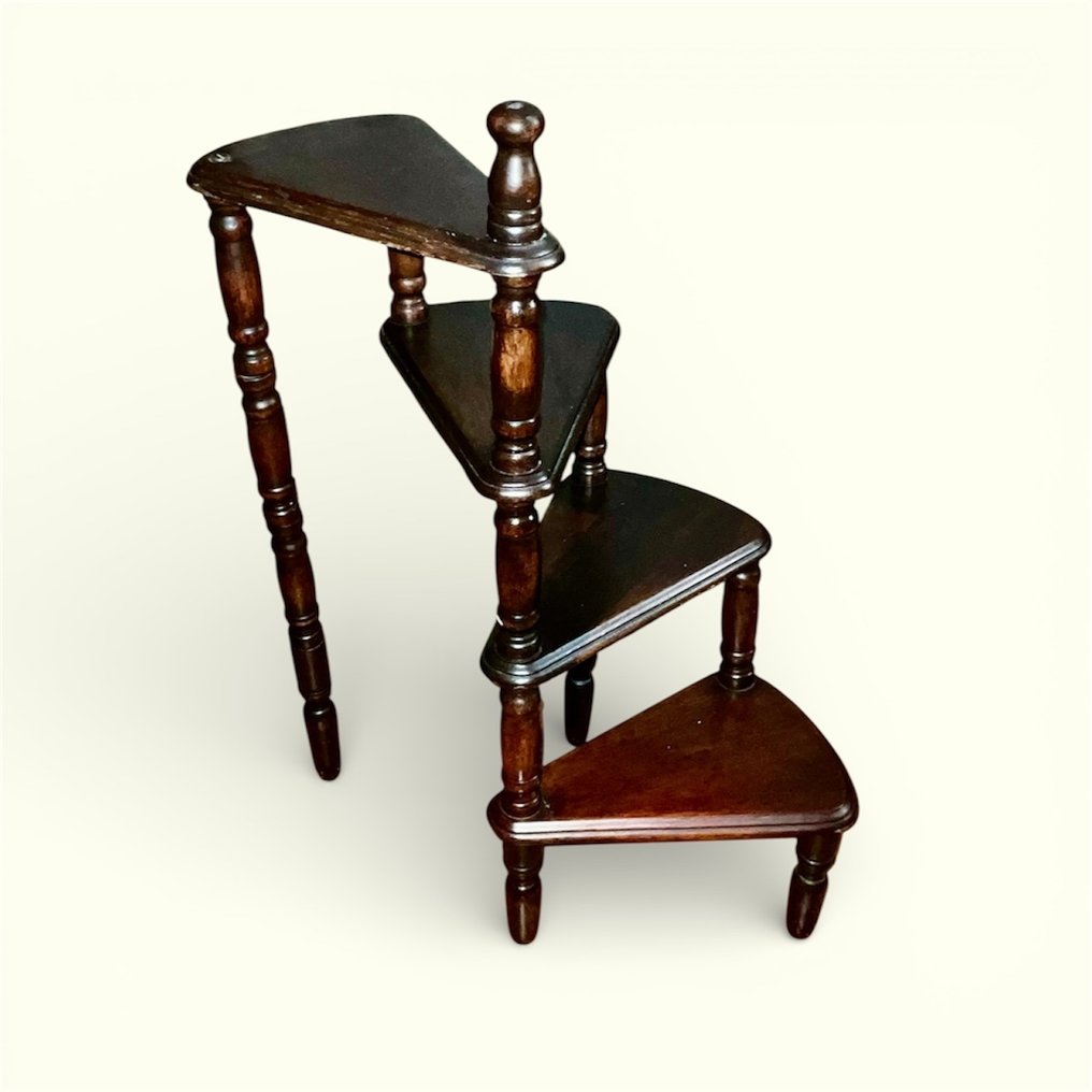 Meuble d'appui - Wood, Mahogany - Ladder shelf #3.2