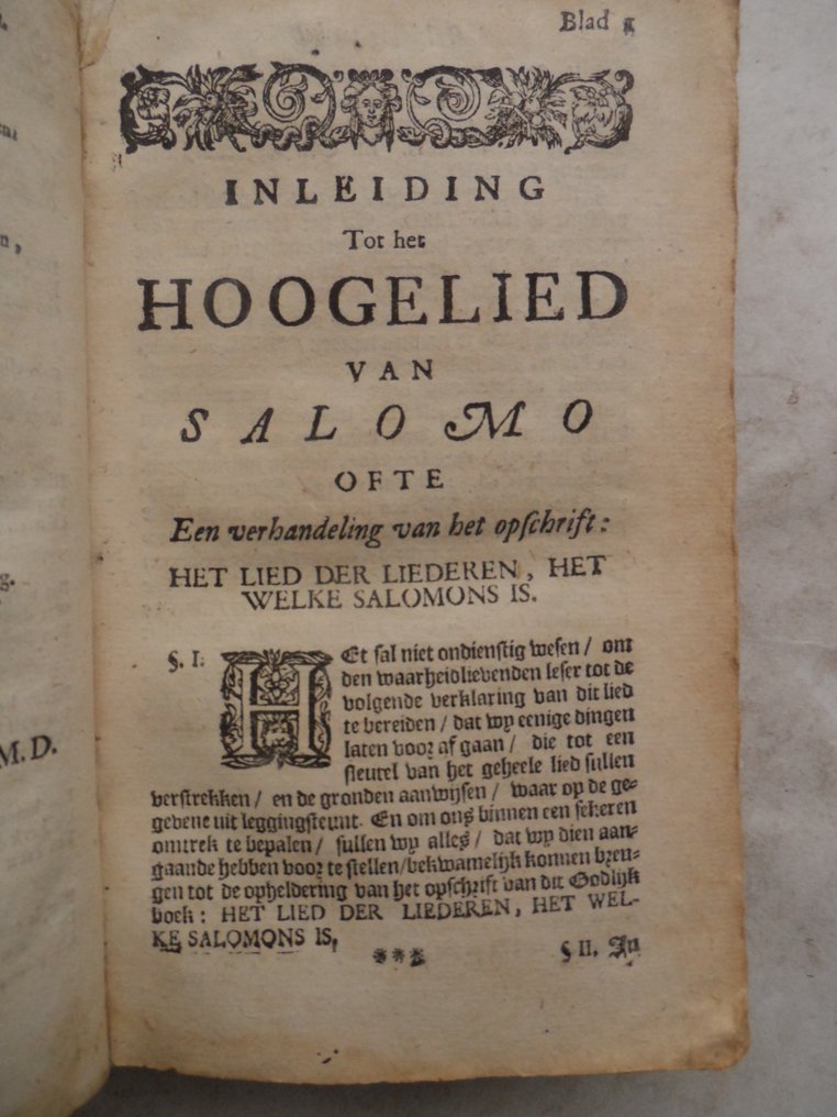 Nicolaus Lydius / Johannes d' Outrein / N.S.V.L. = Nicolaas Simon van Leeuwaarden / Bernard Sandyk / - Hoogelied van Salomo kortelijk verklaard / De bekommerde christen / Lodensteyns Uytspanningen / Kern - 1690 #4.3