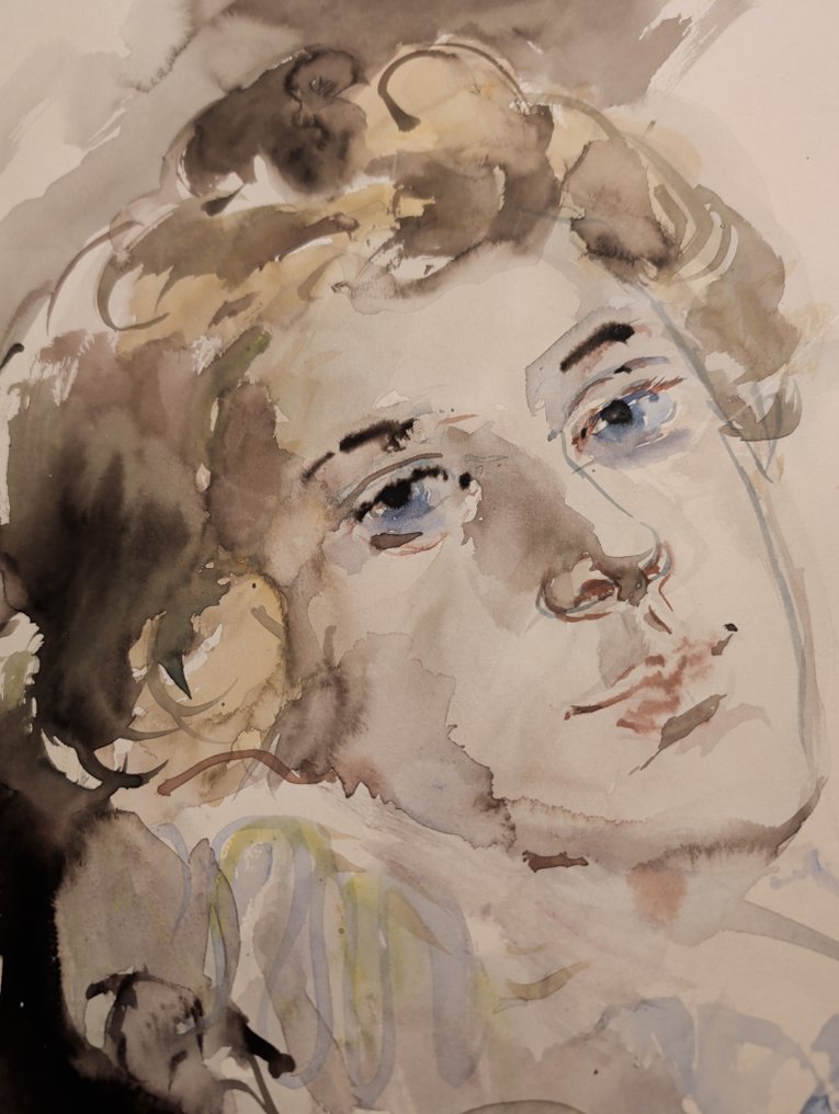 Carolus Vocke (1899-1979) - Farbstudie nach Tiepolo #4.3