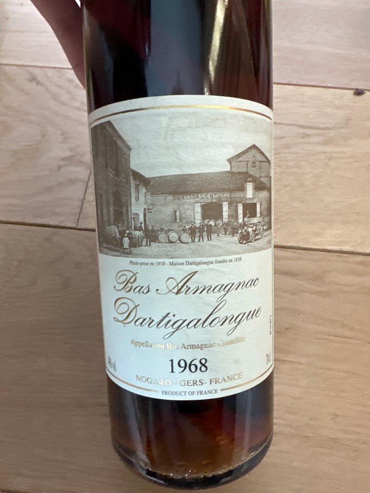 Dartigalongue 1968 - Bas Armagnac millésime    - b. 2008  - 70cl #1.0