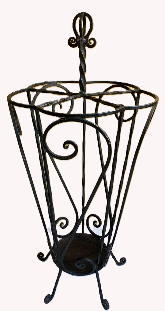 Σταντ - μαύρο βαμμένο μέταλλο - parapluhouder #1.0