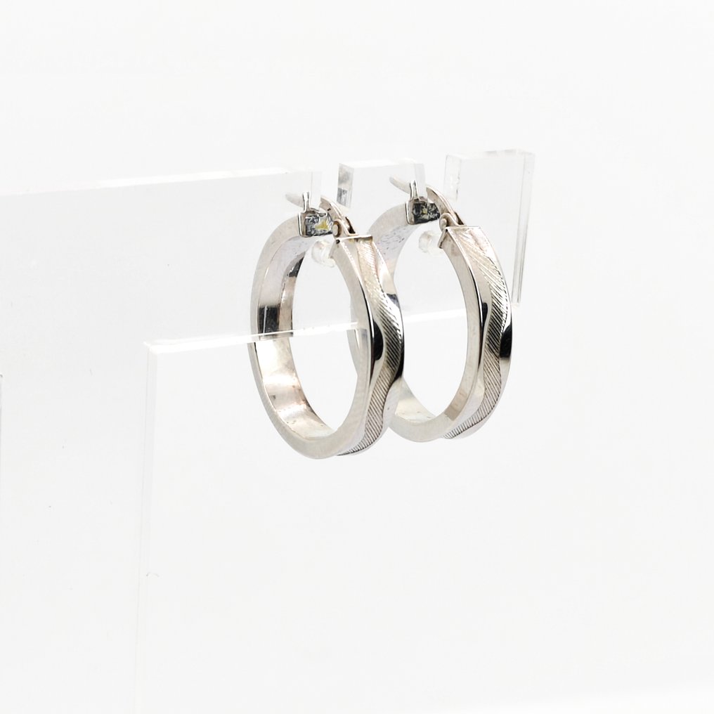 Orecchini - 18 carati Oro bianco #1.0