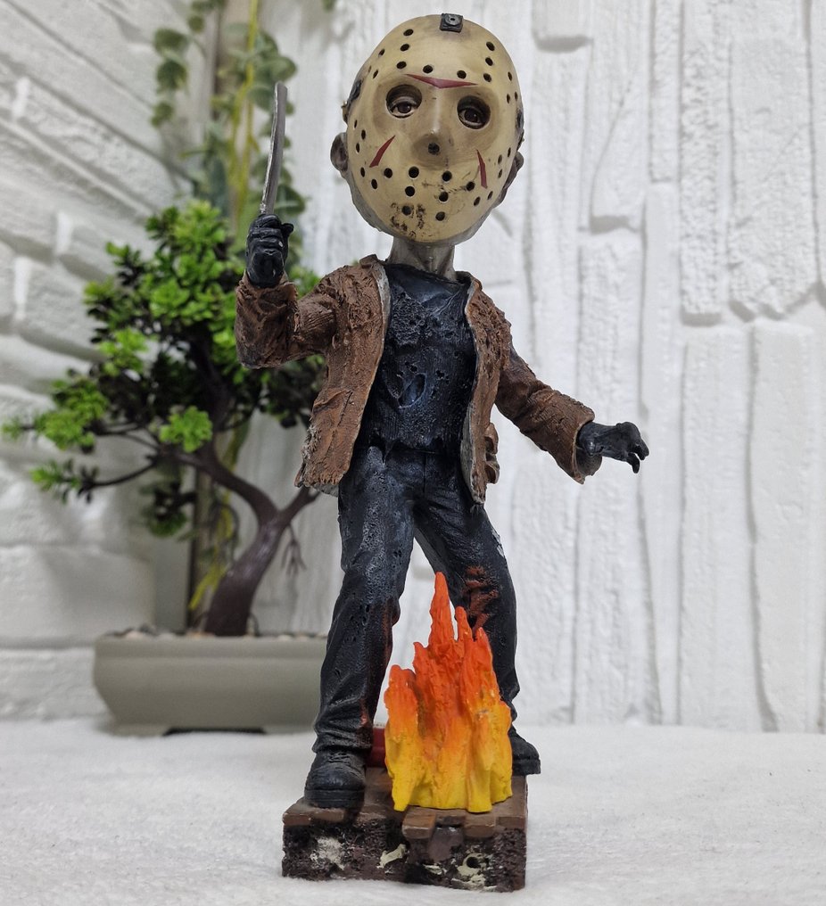 Neca - 十三号星期五 - Jason Voorhees Bobblehed Statue Horror Movie Collectible #3.2