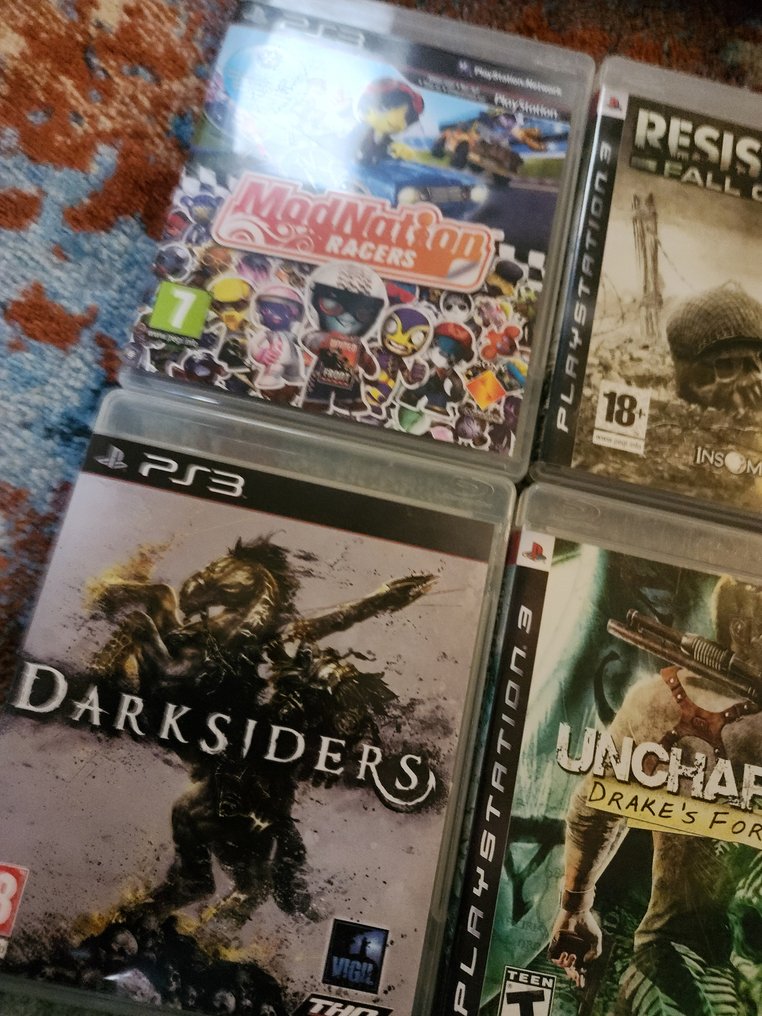 Sony - Playstation 3 (PS3) - with 2 Controllers & 8 Games - Video game console + games #4.3