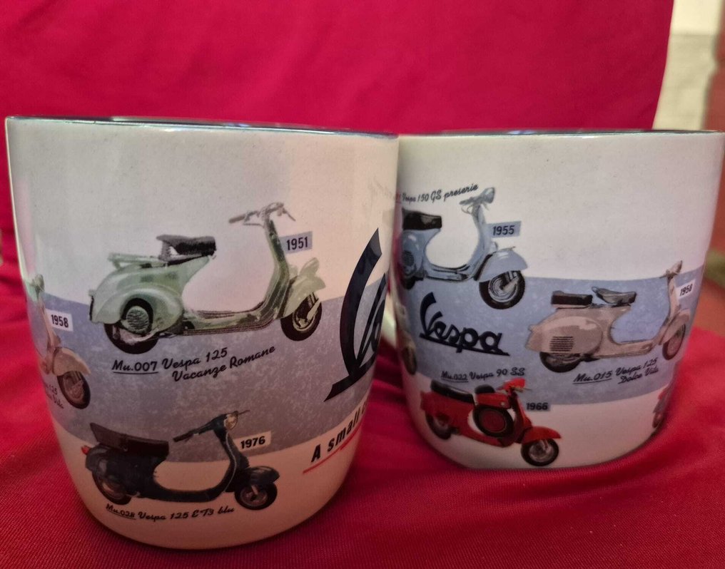 Tazze Vespa din ceramică - Germania - Contemporan #4.3