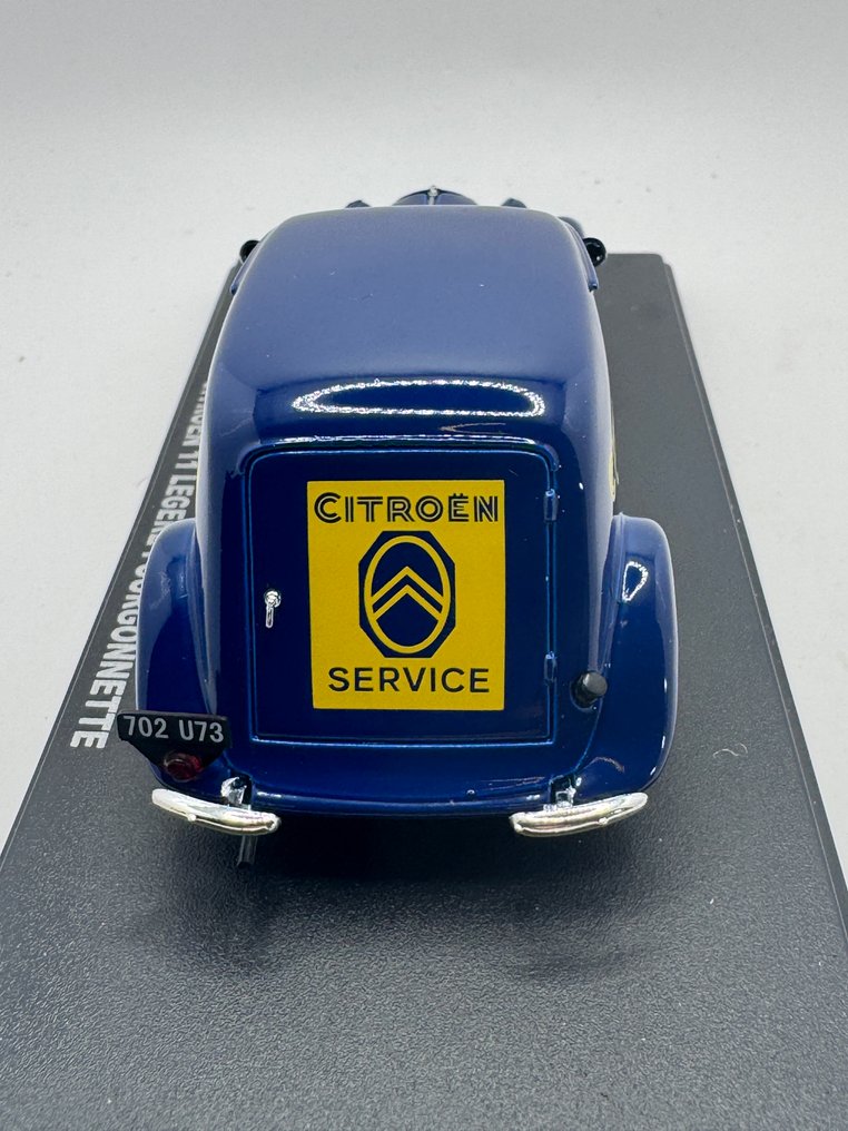 Atlas 1:43 - 模型汽车  (3) - CITROEN II LEGERE FOURGONNETTE - CITROEN 2 CV - CITROEN H - PHILIPS - MICHELIN - CITROEN #1.0