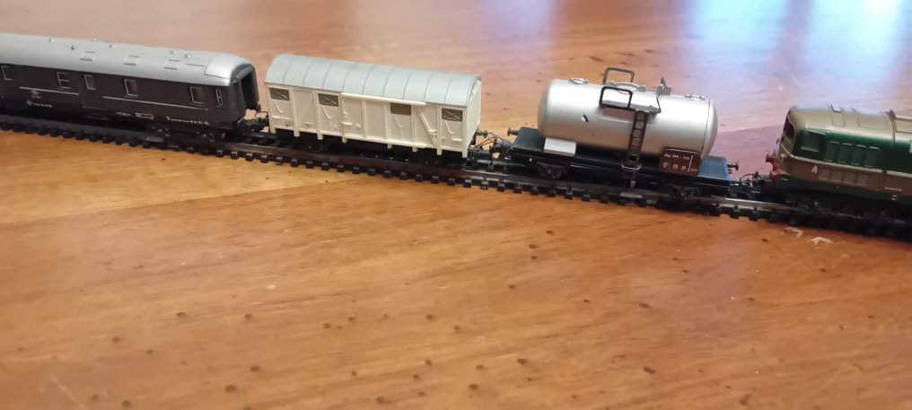 Lima H0轨 - 模型火车 (7) - d341 配备六节车厢 - FS #2.1